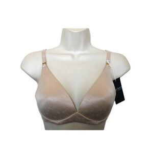 Lauren Ralph Lauren 32DD Full Coverage T shirt Bra Light Beige NWT RLL Logo